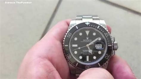 scratch on rolex bezel